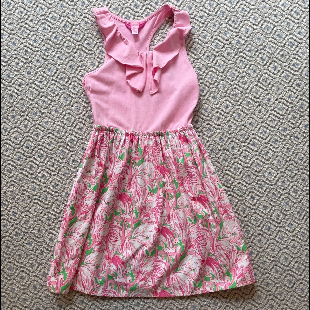 Lily Pulitzer Pink Flamingo dress